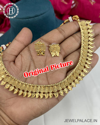 Antique Matte Finish Necklace JH3293