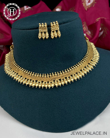 Antique Matte Finish Necklace JH3295