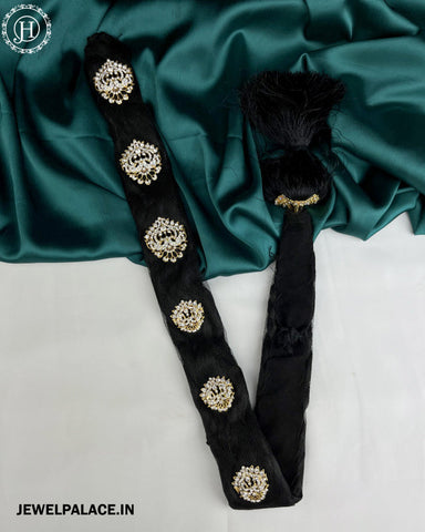 Jewel Palace Bharatanatyam Savaram & Kunjalam Kemp Ready Jada Set Hair Accessories Choti JH3223
