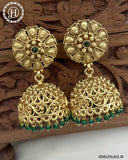 Latest Gold Plated Antique Earrings  JH3361