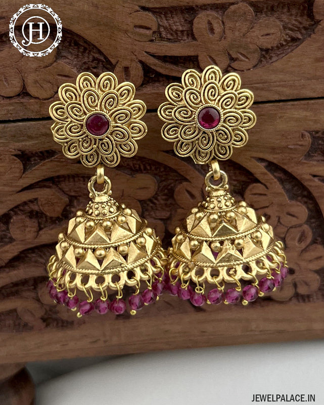 Antique on sale earrings gold