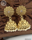 Latest Gold Plated Antique Earrings  JH3365