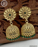 Latest Gold Plated Antique Earrings  JH3387