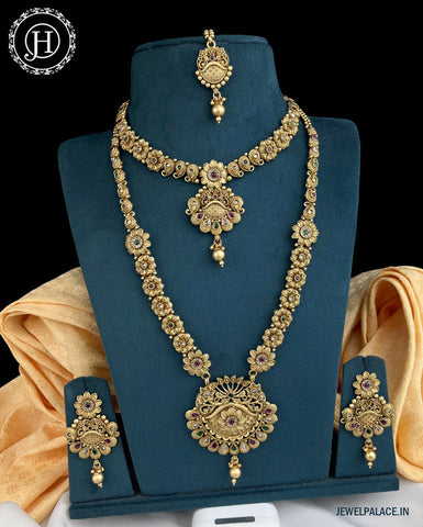 Matte Finish Premium Quality Combo Jewellery Set JH3396
