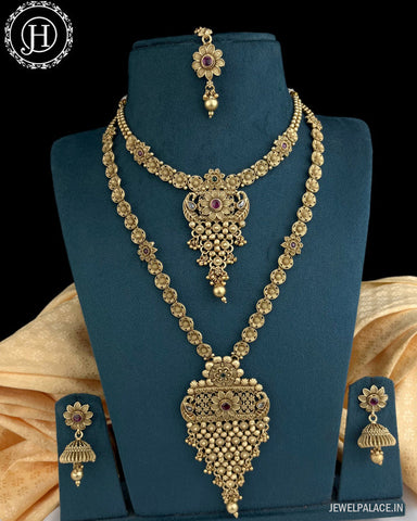 Matte Finish Premium Quality Combo Jewellery Set JH3398