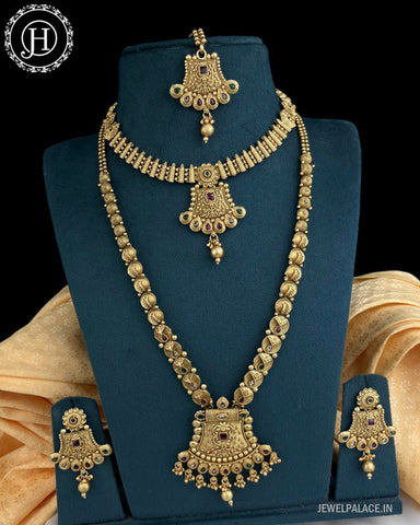 Matte Finish Premium Quality Combo Jewellery Set JH3399
