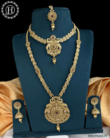 Matte Finish Premium Quality Combo Jewellery Set JH3402