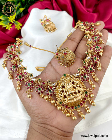 Antique Matte Finish Necklace JH3418