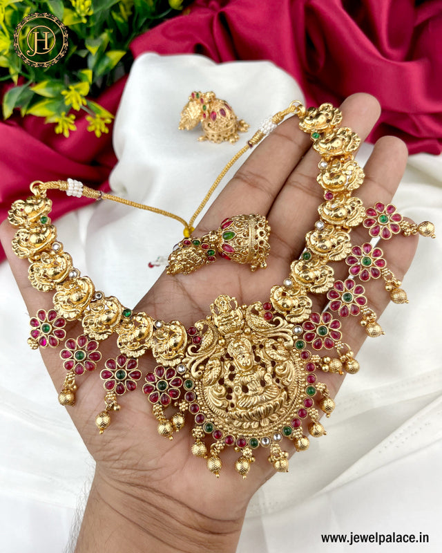 Antique Matte Finish Necklace JH3419 – Jewel Palace