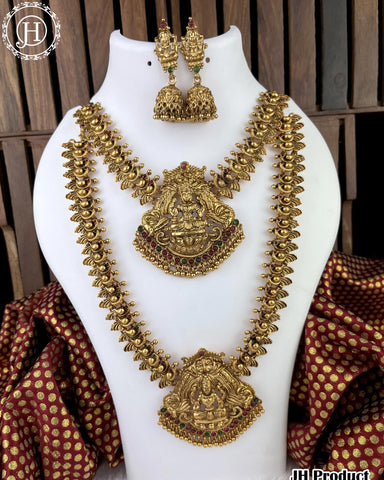 Elegant Gold Plated Combo Haram And Necklace JH3520