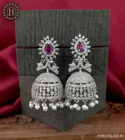 Premium AD Earrings Jhumkas JH3573