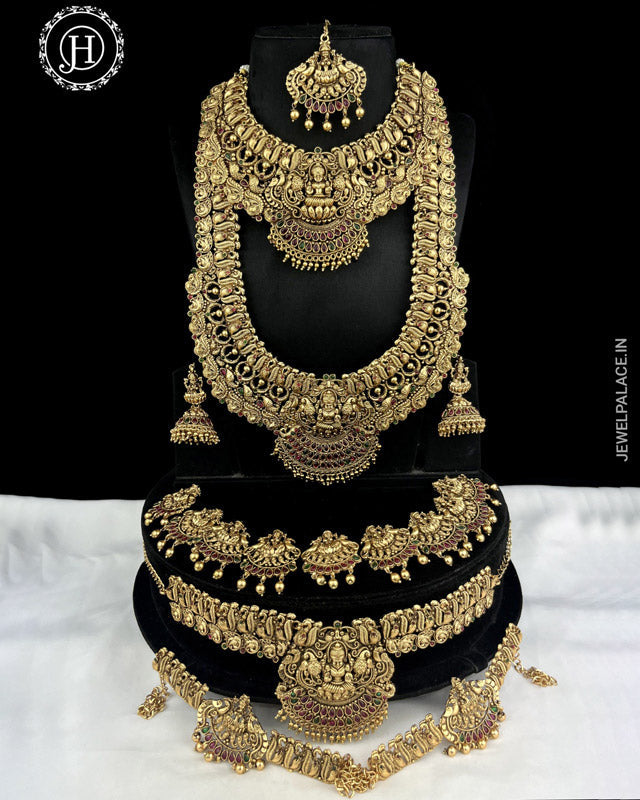 South Indian Bridal Indian Choker Necklace Set South Indian