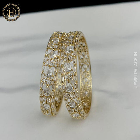 Latest Premium Quality AD Stone Bangles JH3723
