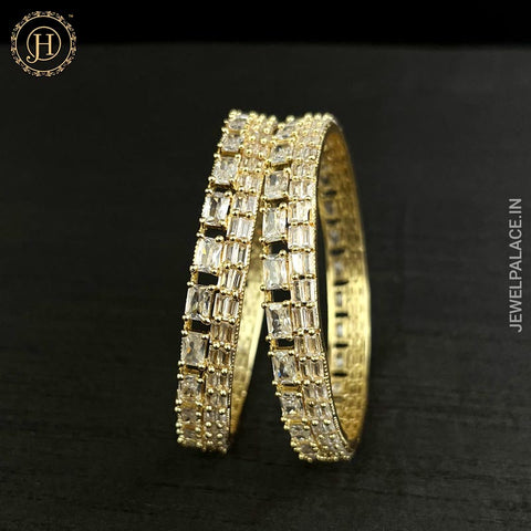 Latest Premium Quality AD Stone Bangles JH3724