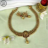 Elegant Gold Pearls Design Necklace JH3765