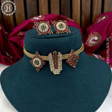 Exclusive Gold Plated Kemp Stone Necklace JH3777