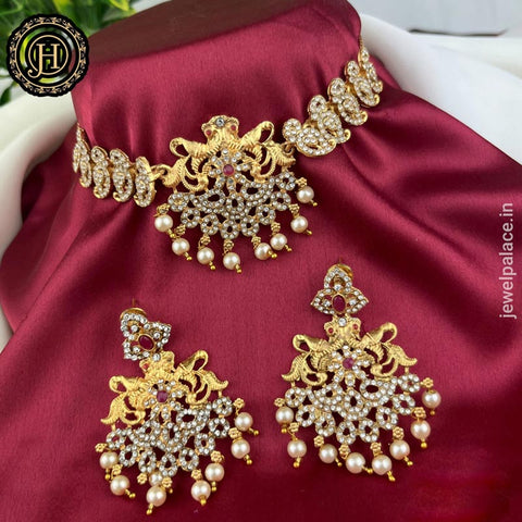 Awesome Antique Short Necklace JH3810