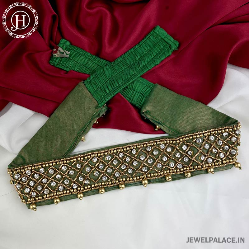 Beautiful Embroiderd Traditional Vadanam Hip Belt JH3832