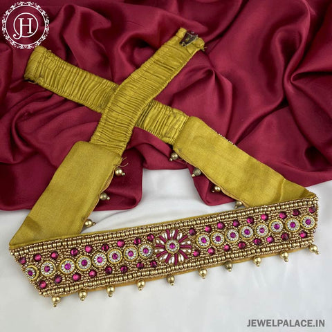 Beautiful Embroiderd Traditional Vadanam Hip Belt JH3835