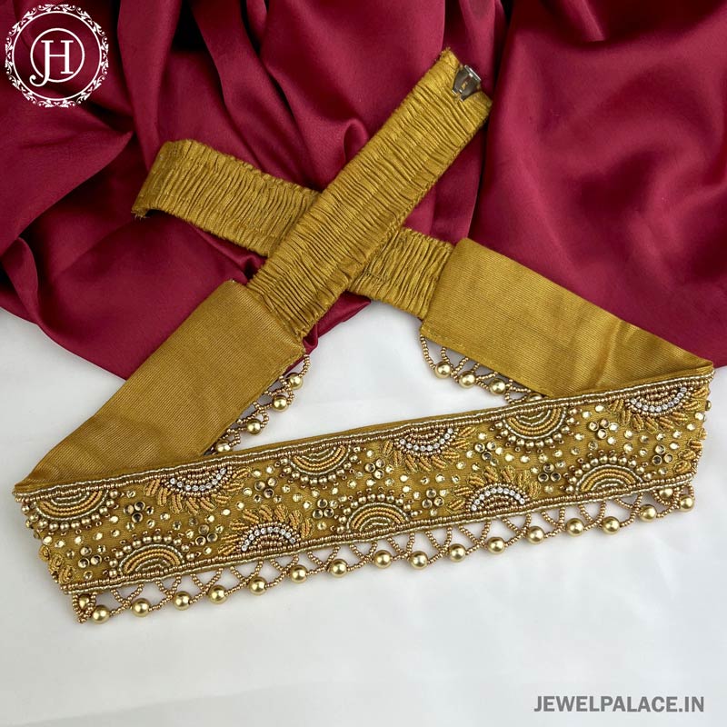 Beautiful Embroiderd Traditional Vadanam Hip Belt JH3846
