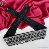 Elegant Art Silk Hip Belt In Aari Work JH3863