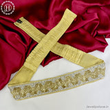 Elegant Art Silk Hip Belt In Aari Work JH3868