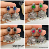 Oxidised Jhumka Earrings JH3911