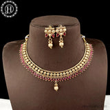 Elegant Gold Plated Antique Necklace JH3994