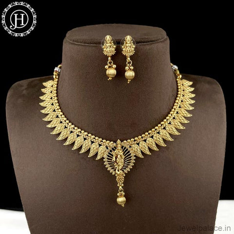 Elegant Gold Plated Antique Necklace JH3997