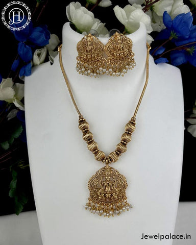 Elegant Antique Necklace With Earrings JH4173