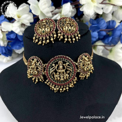 Elegant Antique Necklace With Earrings JH4179