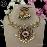 Exclusive Gold Plated Kemps AD Stone Premium Necklace JH4194