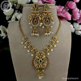 Exclusive Gold Plated Kemps AD Stone Premium Necklace JH4198