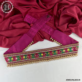 Elegant Art Silk Embroidered Stone Work Hip Belt JH4229