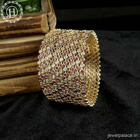 Premium American Diamond Bangles Set JH4243