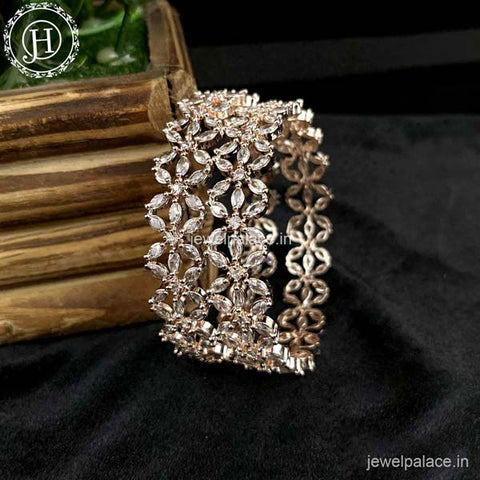 Premium American Diamond Bangles Set JH4245