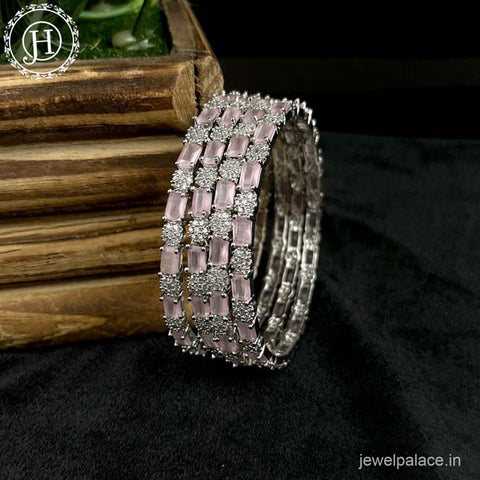 Premium American Diamond Bangles Set JH4250