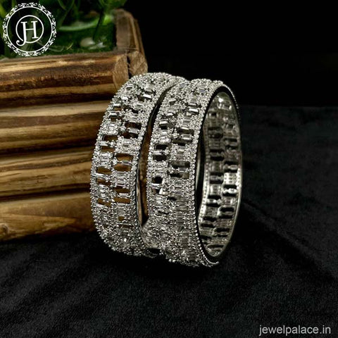 Premium American Diamond Bangles Set JH4256