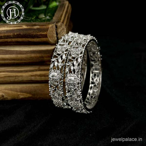 Premium American Diamond Bangles Set JH4262