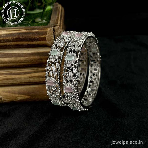 Premium American Diamond Bangles Set JH4266