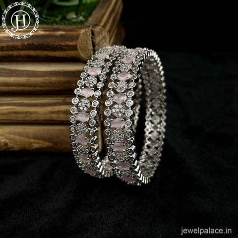 Premium American Diamond Bangles Set JH4267