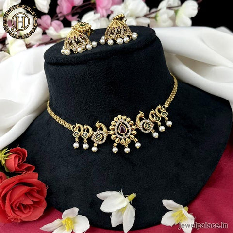 Premium Quality AD Stone Necklace JH4435