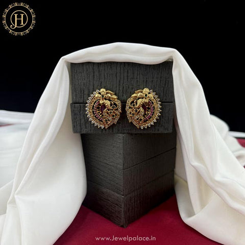 Beautiful Gold Plated AD Earrings JH4450