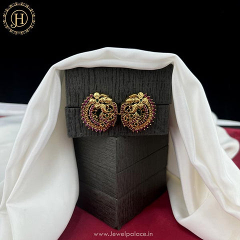 Beautiful Gold Plated AD Earrings JH4451