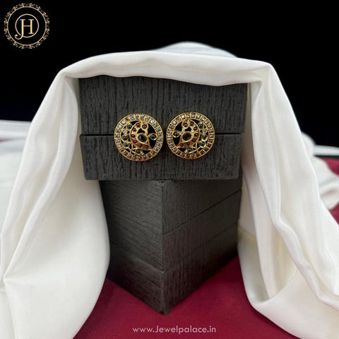 Beautiful Gold Plated AD Earrings JH4452