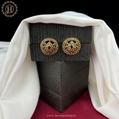 Beautiful Gold Plated AD Earrings JH4454