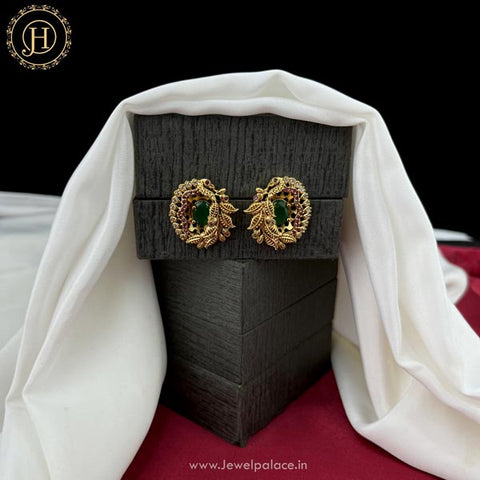 Beautiful Gold Plated AD Earrings JH4456
