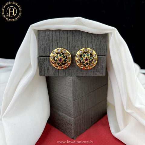 Beautiful Gold Plated AD Earrings JH4458