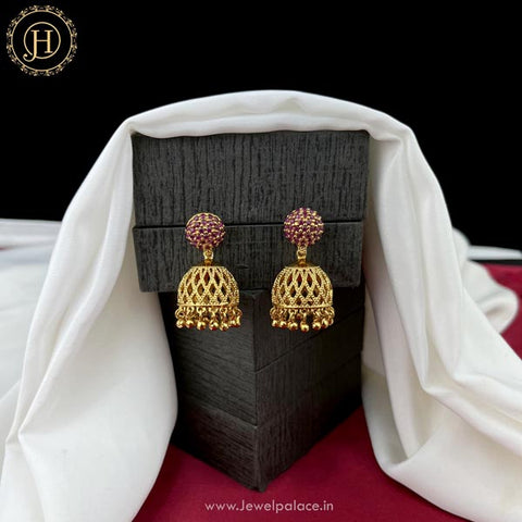 Beautiful Gold Plated AD Earrings JH4460