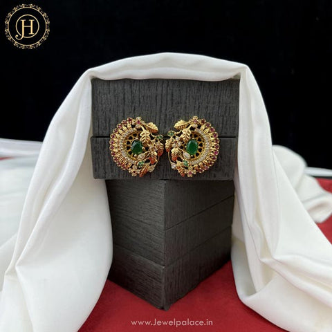 Beautiful Gold Plated AD Earrings JH4466